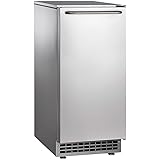 Amazon Com Scotsman Scn60pa 1ss Brilliance Nugget Ice Machine Door Finish Stainless Steel Drain Type Pump Appliances