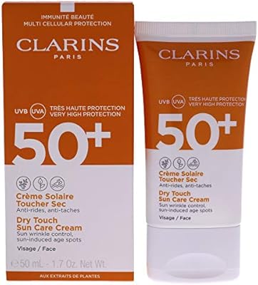 clarins dry touch suncare cream