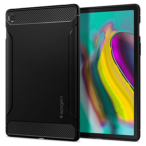Spigen Rugged Armor Compatible con Galaxy Tab S5e (2019) Funda - Negro Mate