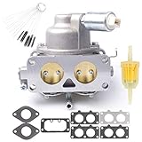 Dosens Carburetor Carb Replacement for Briggs & Stratton 791230 799230 699709 499804 V-Twin 20hp 21hp 23hp 24hp 25hp Manual Choke with Gasket & Carbon Dirt Jet Cleaner Tool Kit