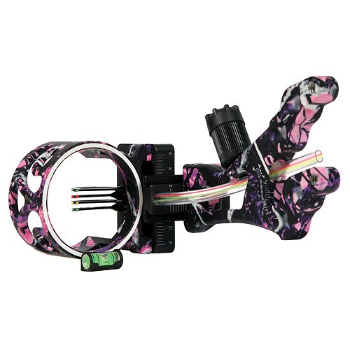 Cobra Bushwhacker Sight with 4 Pin .019 Light, Muddy Girl