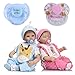 Per Magnet Pacifier Magnetic Dummy Nipple Reborn Doll Accessories For Newborn Baby Dolls-4pack