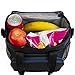 Insulated Lunch Bag S1/S2: InsigniaX Cool Women Men Work Office Lunch Box/Lunchbox | Shoulder Strap Water Bottle Holder Side Pockets H: 10