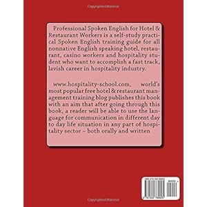 Professional Spoken English for Hotel & Restaurant Workers