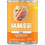IAMS PROACTIVE HEALTH PUPPY With Chicken and Rice Pate Wet Dog Food 13.0 Ounces (Pack of 12)