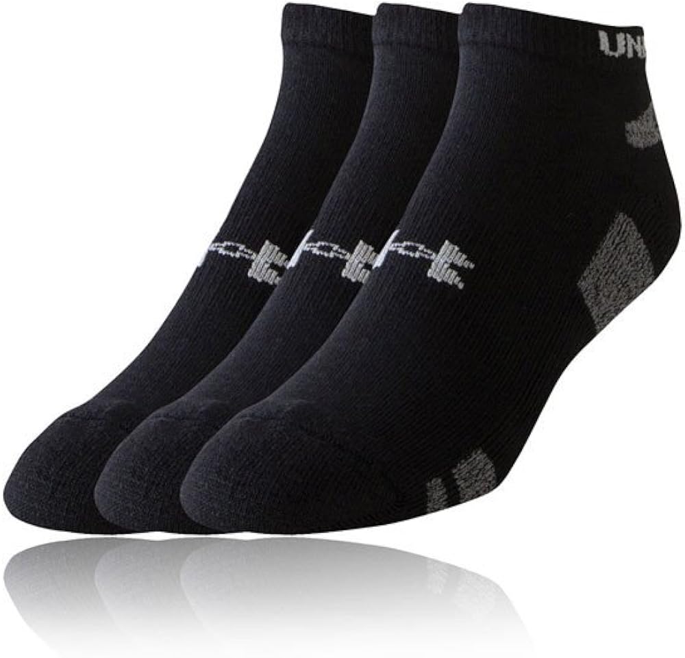 Under Armour Men's Ua Heatgear No Show Socks (Pack of 3) Amazon.co.uk