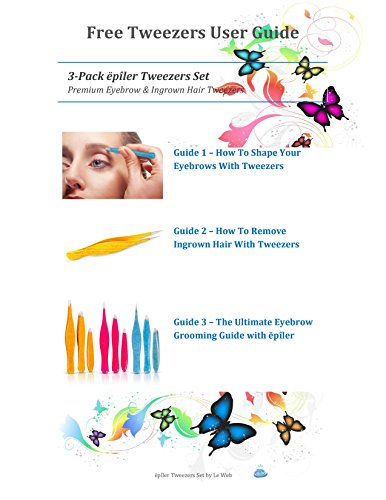 Best 3 Piece Eyebrow And Ingrown Hair Pointed Precision Slant