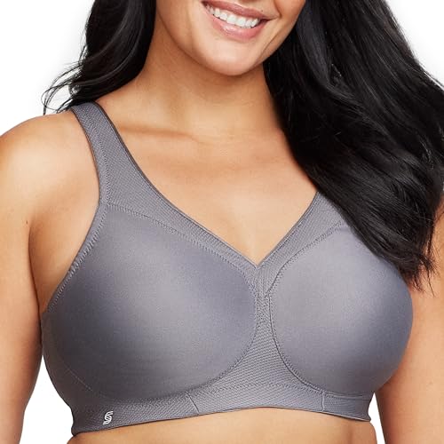 Glamorise Full Figure Plus Size MagicLift Seamless Sports Bra Wirefree #1006 Ch…