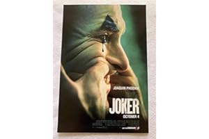 JOKER - 11.5"x17" Original Promo Movie Poster 2019 Cinemark Joaquin Phoenix