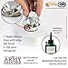 The Army Painter Battlefield: Snow Basing, 150 ml-for Miniature Bases & Terrains -Scenics Static Grass, Model Terrain Grass, Terrain Model Kit, Basing Set & The Army Painter Tufts for Bases of Minis