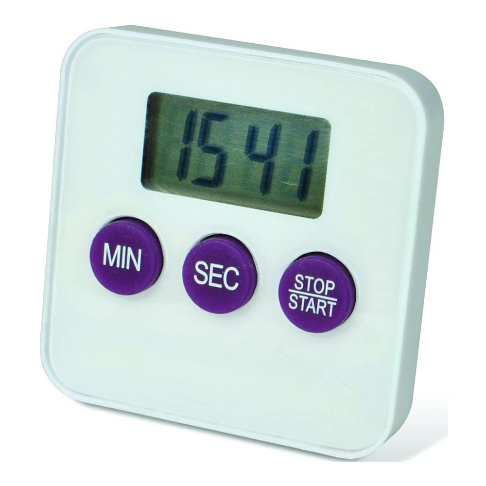 SP Scienceware H-B DURAC Single Channel Electronic Timer with 3-Key Operation, Black