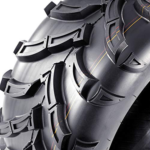 image for VANACC ATV Tires 25x8x12 25x10x12 Complete Set of 4 25x8-12 25x10-12 6