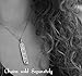 Discoveries Egyptian Imports Made in Egypt - Personalized Sterling Silver Cartouche Necklace - 1-Sided Custom Pendant Handmade in Egypt - Size: Large