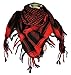 Tapp Collections Premium Shemagh Head Neck Scarf - Red/Black