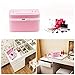 FORTUNE DRAGON Storage Box, Advanced Combination Coded Lock Medicine Cabinet with Separate Compartments Childproof Pill Case Storage Box,Size 11x7.4x6.2 inches (Khaki)