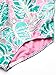 Speedo Girl's Swimsuit One Piece Thick Strap Racer Back Printed