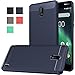 Nokia 2 Case, Dretal Carbon Fiber Shock Resistant Brusd Texture Soft TPU Phone case Anti-Fingerprint Flexible Full-Body Protective Cover for Nokia 2 (Navy)