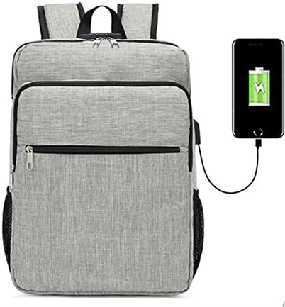 Cannan Laptop Backpack with USB Charging Port Fits 12-16 inch laptop and Notebook, Waterproof for Work Travel Business School Rucksack Business Knapsack Travel Daypack College Bookbag (Grey)
