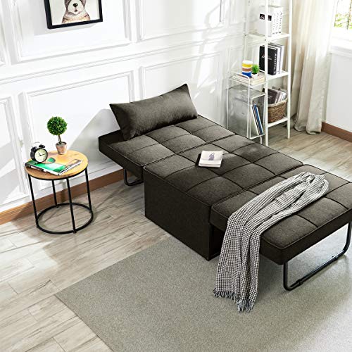 Vonanda Sofa Bed, Convertible Chair 4 in 1 MultiFunction Folding