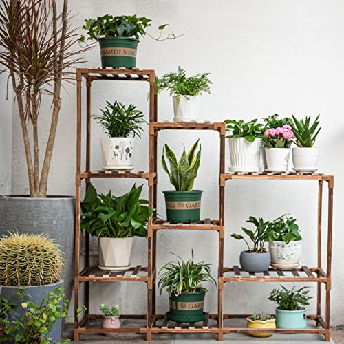 Plant Stand Indoor Outdoor with Spray Bottle and Gardening Pruning