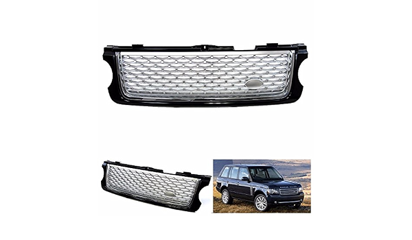 amazon com chrome black front honeycomb mesh grille grill for land rover 06 09 range rover sport l320 model pre facelift models only automotive chrome black front honeycomb mesh grille grill for land rover 06 09 range rover sport l320 model pre facelift models only