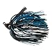 BOOYAH Boo Jig Bass Fishing Lure with Weed Guard, Black/Blue, Baby Boo Jig (5/16 oz)