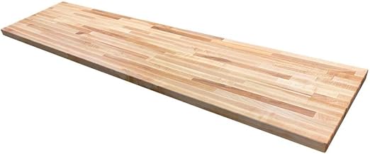 Amazon Com Forever Joint Hard Maple Butcher Block Bar Top 1 5