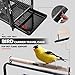 VIVOHOME 18 Inch Wrought Iron Bird Travel Carrier Cage for Parrots Conures Lovebird Cockatiel Parakeetsthumb 1