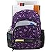 Eastsport Multi Pocket School Backpack, Purple Cheetah