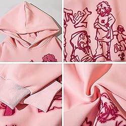 Aelfric Eden Mens Graphic Oversized Hoodie Cartoon