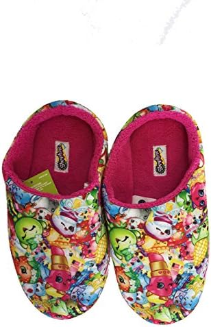 Shopkins Kids Girls Clog Indoor Slippers (2/3 M US Little Kid, Multi Color)