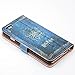 Vintage Diary Planner Journal Desgin Slim Wallet Card Flip Stand Leather Pouch Case Cover for iPhone 6 6S