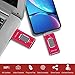 USB Flash Drive for iPhone Photo Stick 256GB Thumb Drive USB3.0 iOS Flash Drive Memory Stick for iPhone iPad Android and Computers(red -256GB)