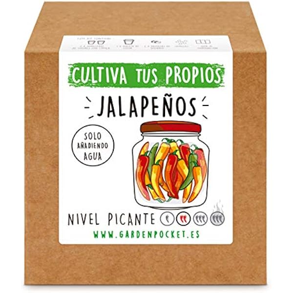 Garden Pocket - Kit Cultivo Pimientos de Padrón: Amazon.es: Jardín