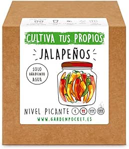 Garden Pocket - Kit Cultivo Jalapeños: Amazon.es: Jardín