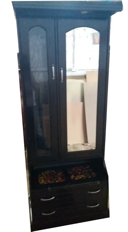 Saurabh furniture Dressing Table for Home Decor (Brown)