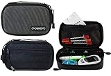 ChillMED to-Go Diabetic Insulin and Medication Cooler Bag for Traveling with and Organizing Diabetic Supplies - The Case Includes 3 oz Cold Pack for Cooling Prescriptions Up to 3 Hours (Gray)