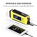 Esky Emergency Radios Hand Crank Solar Charge Radio Weather Radio AM/FM/ NOAA Radio with 2000mAh Rechargeable Battery,3W Flashlight and Loudly Alarm（Yellow） ES-CR03 (ESCR03)
