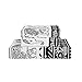 Vaulia Soft Microfiber Duvet Cover Set, Boho Chic Elephant Print Pattern - King Size 3-Piece (1 Duvet Cover 2 Pillow Shams)