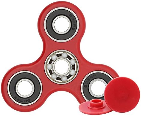 IFUNEYS Tri-Spinner Fidget Toy ADHD Focus Ultra Durable High Speed ZrO2 Hybrid Ceramic Bearing 1-2 Min Spins Non-3D Printed