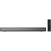 Hisense HS214 2.1ch Sound Bar with Built-in Subwoofer, 108W, All-in-one Compact Design with Wireless Bluetooth, Powered by Do