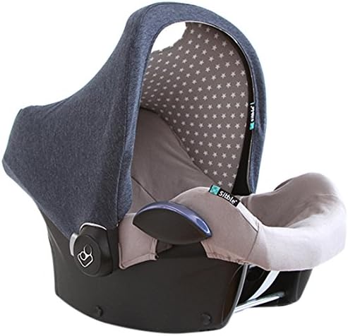 Sibble Maxi COSI Citi and Pebble Sun Canopy for Cabriofix, Reversible Star/Jeans
