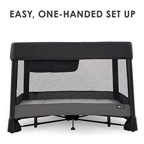 4moms Breeze Plus Portable playard with Removable Bassinet and Changing Station - Easy one Push Open, one Pull Close, from The Makers of The mamaRoo - Thumbnail 7