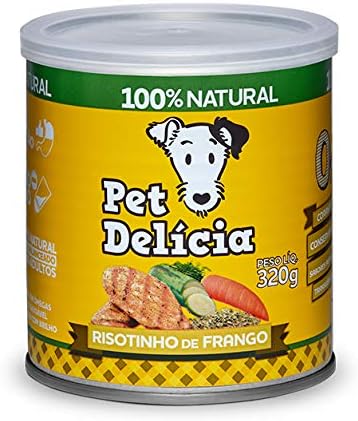 Pet Delícia Risotinho de Frango Natural Fácil Digestão 320g