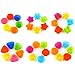 Fantastic Zone 36 Pcs Reusable Silicone Muffin Cups, 6 Shapes with 6 Colors, Non-Stick, Food Grade Heat Resistant (Up to 480°F) Mini Baking Molds