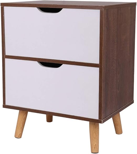 nursery side table with storage