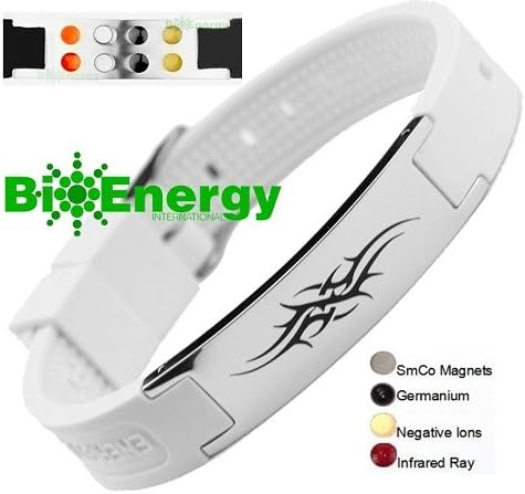 Anion Magnetic Energy Germanium Power Bracelet Health 4in1 Bio Armband BAND 232