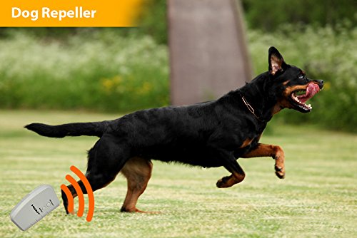 Hoont Electronic Handheld Dog Repellent and Trainer with Flashlight/Powerful Ultrasonic Bark Stopper and Dog Deterrent + Dog Trainer Device [Upgraded Version] - Thumbnail 3