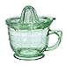 Nostalgia Style 16 oz. Glass Juice by Home Marketplace, Classic Green, 2 Piece Set