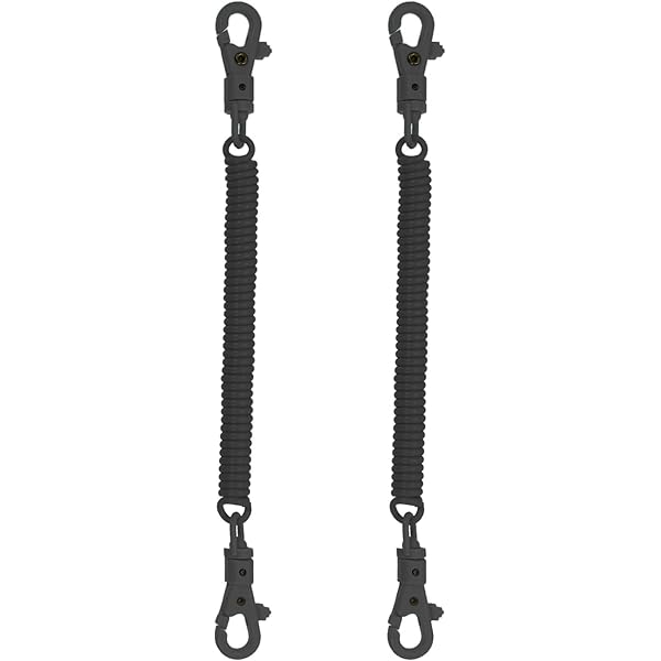 Retractable Coil Keychain With Lobster Clasp - Anti-lost Key Holder Lanyard